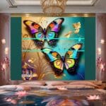 Butterfly Golden Frame
Artistic Digital Wall Art Decor _44 - Image 2