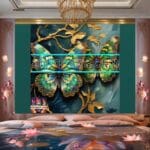 Butterfly Golden Frame
Artistic Digital Wall Art Decor _45 - Image 2