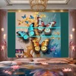 Butterfly Golden Frame
Artistic Digital Wall Art Decor _47 - Image 2