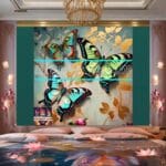 Butterfly Golden Frame
Artistic Digital Wall Art Decor _48 - Image 2