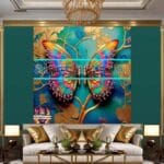 Butterfly Golden Frame
Artistic Digital Wall Art Decor _34 - Image 3