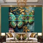 Butterfly Golden Frame
Artistic Digital Wall Art Decor _45 - Image 3