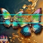 Butterfly Golden Frame
Artistic Digital Wall Art Decor _33