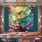 Carnation
  Flower Artistic Digital Wall Art Home Decor _73 - Image 2