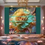 Carnation
  Flower Artistic Digital Wall Art Home Decor _75 - Image 2