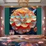 Carnation
  Flower Artistic Digital Wall Art Home Decor _87 - Image 2