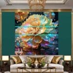 Carnation
  Flower Artistic Digital Wall Art Home Decor _61 - Image 3