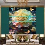 Carnation
  Flower Artistic Digital Wall Art Home Decor _63 - Image 3