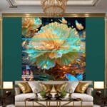 Carnation
  Flower Artistic Digital Wall Art Home Decor _69 - Image 3