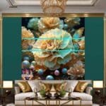 Carnation
  Flower Artistic Digital Wall Art Home Decor _71 - Image 3