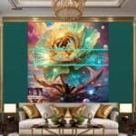 Carnation
  Flower Artistic Digital Wall Art Home Decor _73 - Image 3