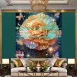 Carnation
  Flower Artistic Digital Wall Art Home Decor _76 - Image 3