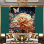 Carnation
  Flower Artistic Digital Wall Art Home Decor _81 - Image 3