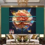 Carnation
  Flower Artistic Digital Wall Art Home Decor _82 - Image 3
