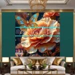 Carnation
Flower Artistic Digital Wall Art Home Decor _86 - Image 3