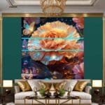 Carnation
  Flower Artistic Digital Wall Art Home Decor _88 - Image 3