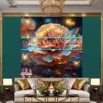 Carnation
  Flower Artistic Digital Wall Art Home Decor _89 - Image 3