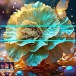 Carnation
  Flower Artistic Digital Wall Art Home Decor _62