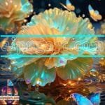 Carnation
  Flower Artistic Digital Wall Art Home Decor _69