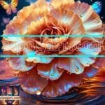 Carnation
  Flower Artistic Digital Wall Art Home Decor _84