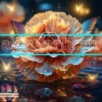 Carnation
  Flower Artistic Digital Wall Art Home Decor _89