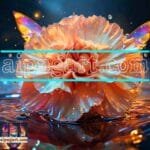 Carnation
  Flower Artistic Digital Wall Art Home Decor _98