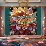 Chrysanthemum
Flower Artistic Digital Wall Art Hom Decor _10 - Image 2