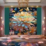 Chrysanthemum
Flower Artistic Digital Wall Art Hom Decor _100 - Image 2