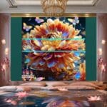 Chrysanthemum
Flower Artistic Digital Wall Art Hom Decor _12 - Image 2