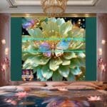 Chrysanthemum
  Flower Artistic Digital Wall Art Hom Decor _30 - Image 2