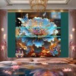 Chrysanthemum
  Flower Artistic Digital Wall Art Hom Decor _50 - Image 2
