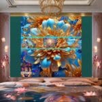 Chrysanthemum
Flower Artistic Digital Wall Art Hom Decor _51 - Image 2