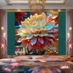 Chrysanthemum
Flower Artistic Digital Wall Art Hom Decor _08 - Image 2