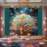 Chrysanthemum
Flower Artistic Digital Wall Art Hom Decor _82 - Image 2