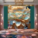 Chrysanthemum
  Flower Artistic Digital Wall Art Hom Decor _87 - Image 2