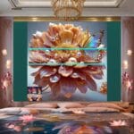 Chrysanthemum
Flower Artistic Digital Wall Art Hom Decor _09 - Image 2