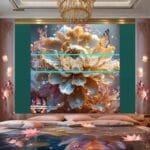 Chrysanthemum
  Flower Artistic Digital Wall Art Hom Decor _99 - Image 2
