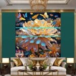 Chrysanthemum
Flower Artistic Digital Wall Art Hom Decor _100 - Image 3