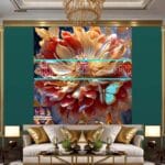 Chrysanthemum
Flower Artistic Digital Wall Art Hom Decor _11 - Image 3