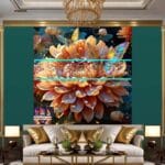 Chrysanthemum
Flower Artistic Digital Wall Art Hom Decor _13 - Image 3