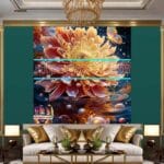 Chrysanthemum
Flower Artistic Digital Wall Art Hom Decor _15 - Image 3