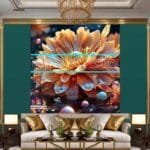 Chrysanthemum
Flower Artistic Digital Wall Art Hom Decor _16 - Image 3