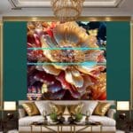Chrysanthemum
Flower Artistic Digital Wall Art Hom Decor _17 - Image 3