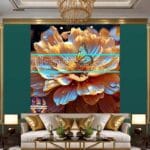 Chrysanthemum
Flower Artistic Digital Wall Art Hom Decor _02 - Image 3