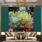 Chrysanthemum
  Flower Artistic Digital Wall Art Hom Decor _21 - Image 3