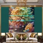 Chrysanthemum
Flower Artistic Digital Wall Art Hom Decor _25 - Image 3