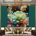 Chrysanthemum
Flower Artistic Digital Wall Art Hom Decor _27 - Image 3