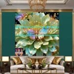 Chrysanthemum
  Flower Artistic Digital Wall Art Hom Decor _30 - Image 3