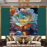 Chrysanthemum
Flower Artistic Digital Wall Art Hom Decor _48 - Image 3