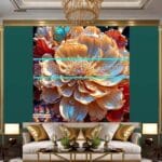 Chrysanthemum
Flower Artistic Digital Wall Art Hom Decor _05 - Image 3